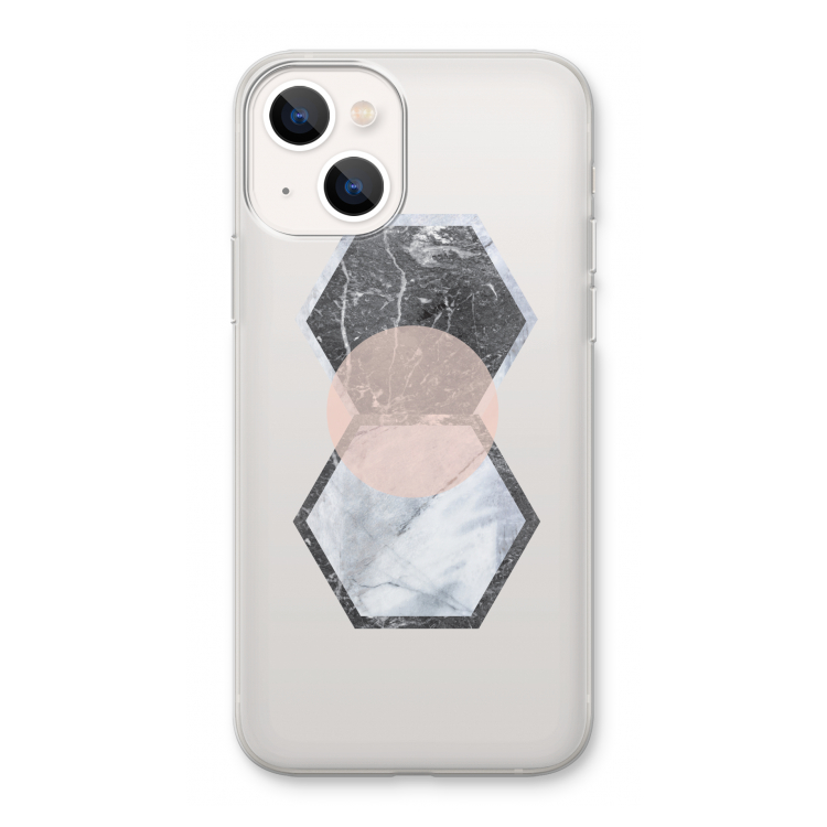 Creatieve toets: iPhone 13 Transparant Hoesje