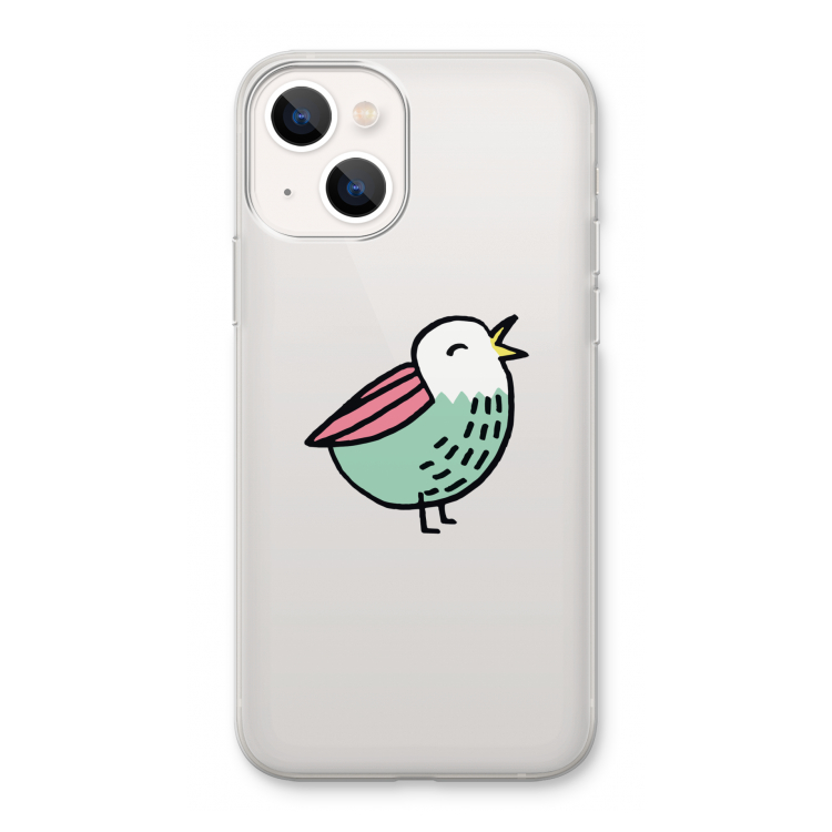 Birdy: iPhone 13 Transparant Hoesje