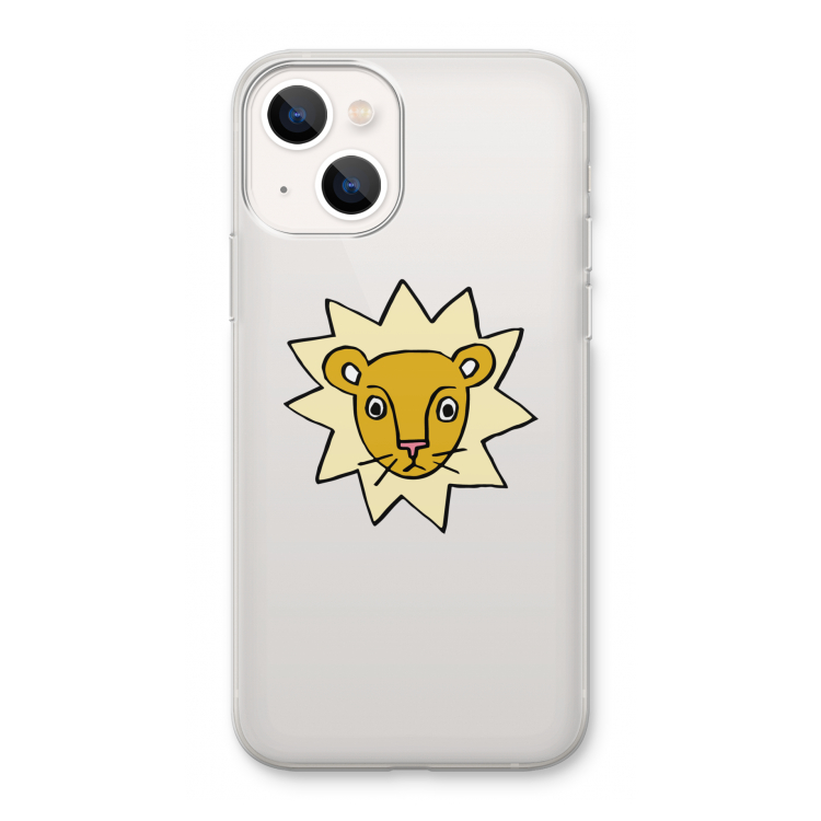 Kleine leeuw: iPhone 13 Transparant Hoesje
