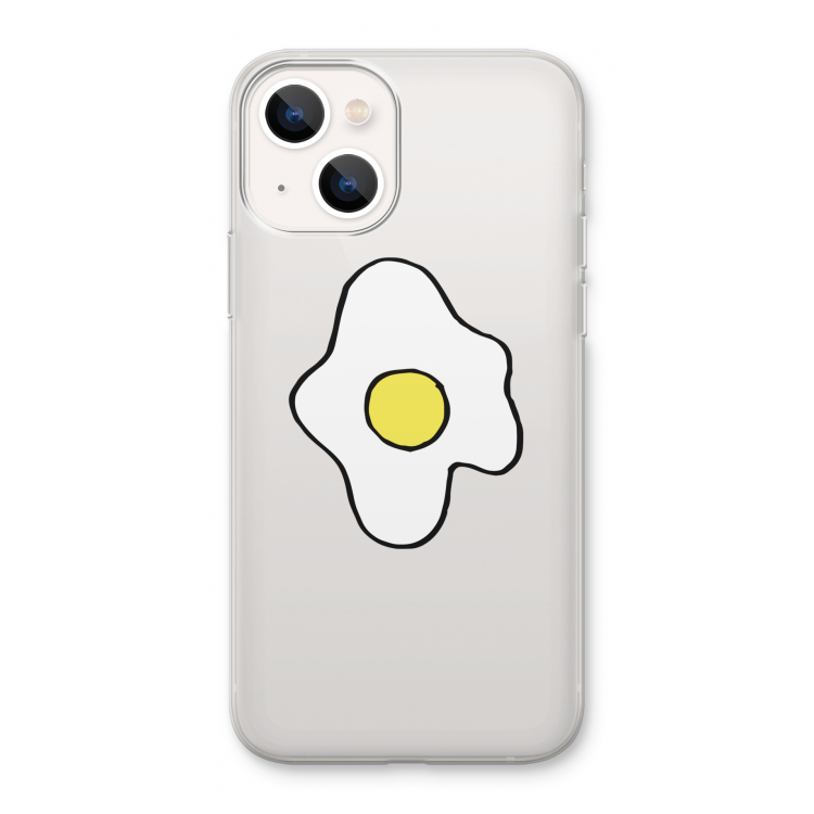 Spiegelei: iPhone 13 Transparant Hoesje