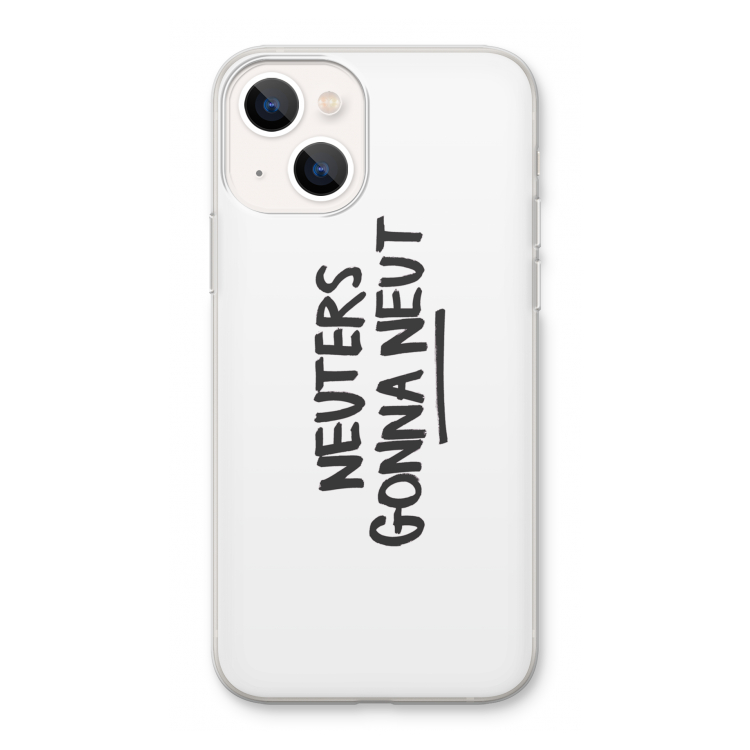 Neuters: iPhone 13 Transparant Hoesje