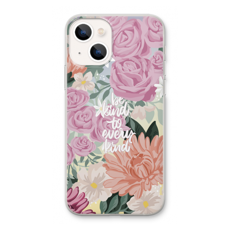Kindness matters: iPhone 13 Transparant Hoesje