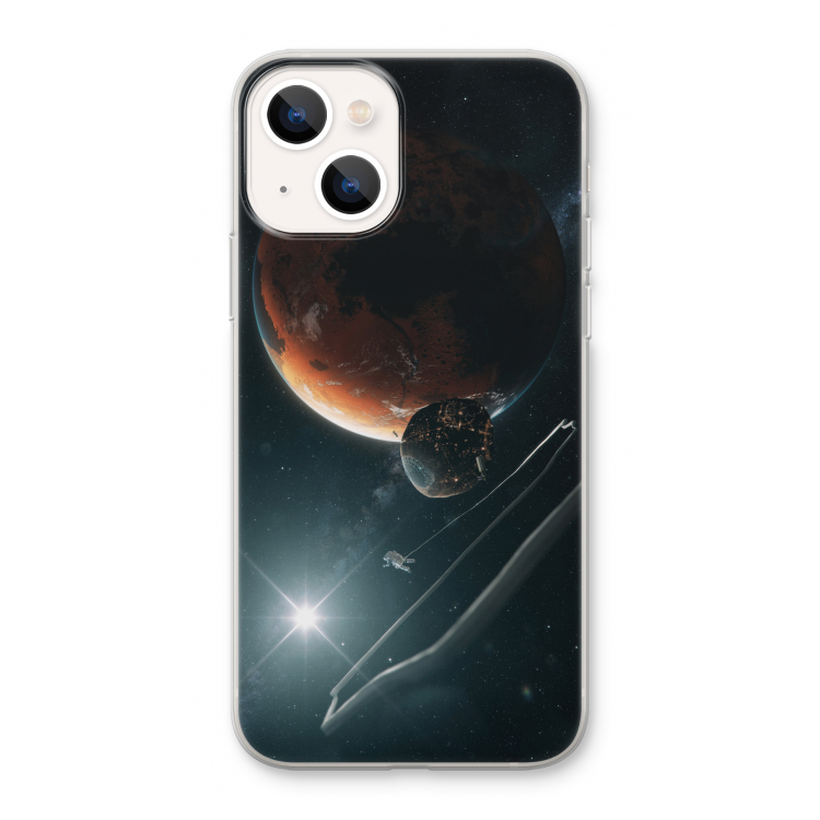 Mars Renaissance: iPhone 13 Transparant Hoesje
