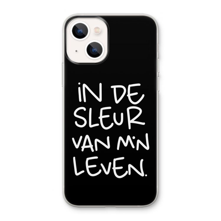 De Sleur: iPhone 13 Transparant Hoesje