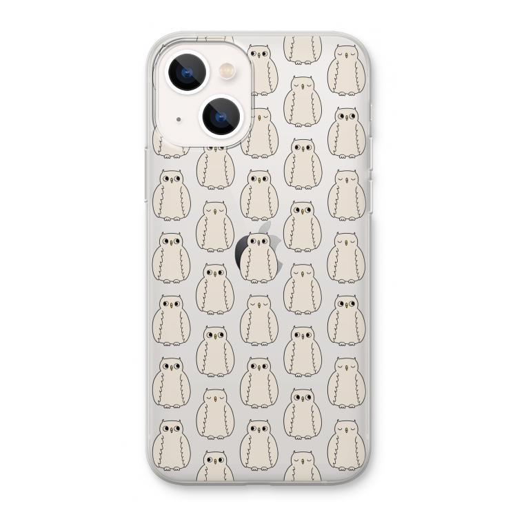 Uilen: iPhone 13 Transparant Hoesje