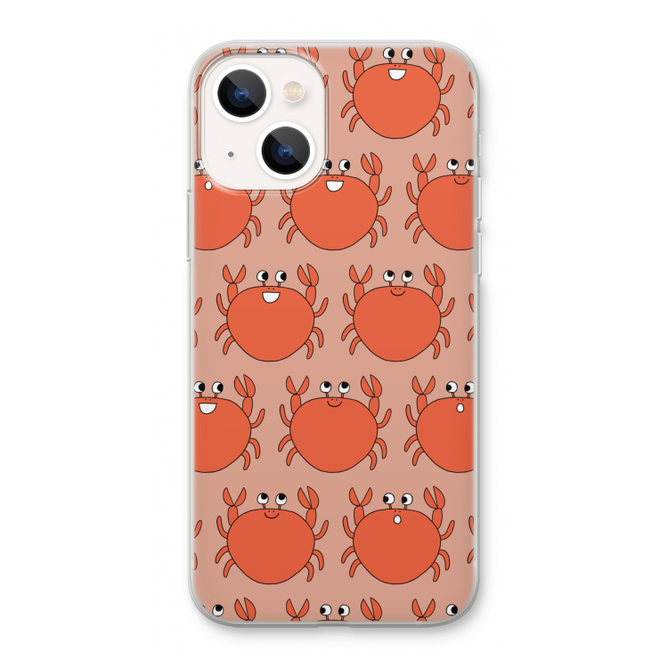 Krab: iPhone 13 Transparant Hoesje