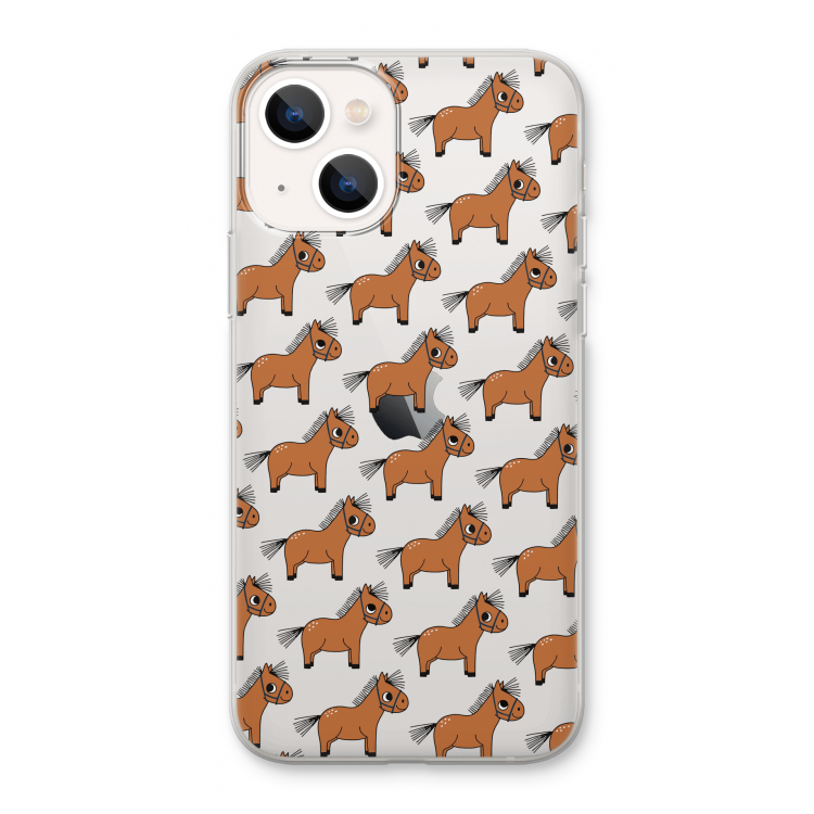 Pony: iPhone 13 Transparant Hoesje