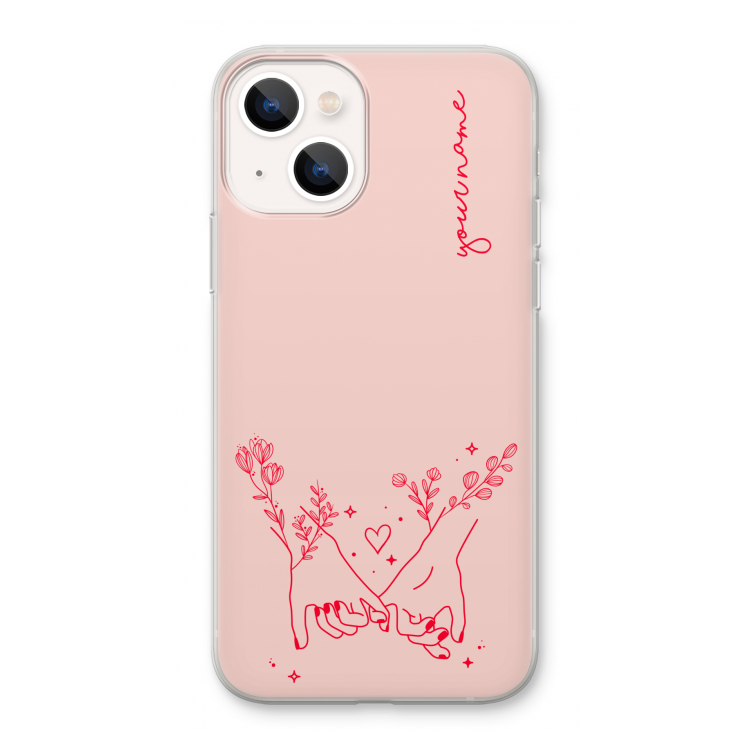 Best Friends: iPhone 13 Transparant Hoesje