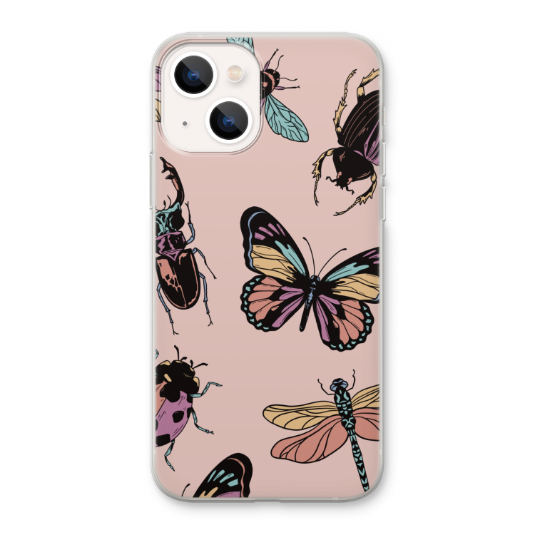 Tiny Bugs: iPhone 13 Transparant Hoesje