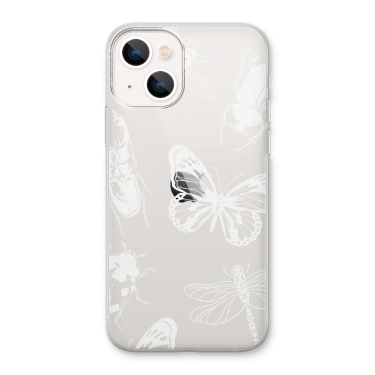 Tiny Bugs: iPhone 13 Transparant Hoesje