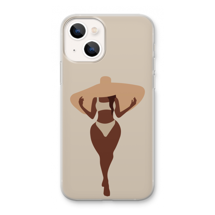 Let's get salty: iPhone 13 mini Transparant Hoesje