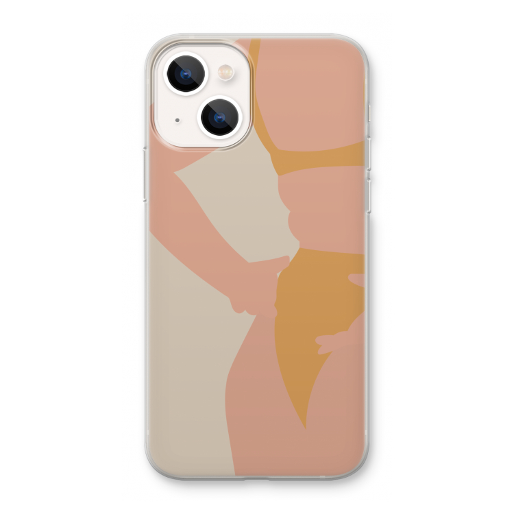 Bikini body: iPhone 13 mini Transparant Hoesje