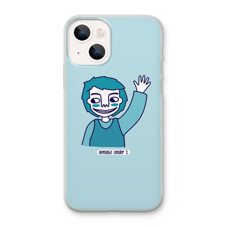 Zwaai: iPhone 13 mini Transparant Hoesje