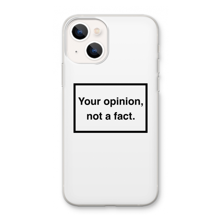 Your opinion: iPhone 13 mini Transparant Hoesje