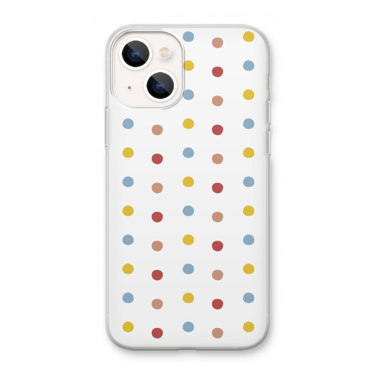 Bollen: iPhone 13 mini Transparant Hoesje