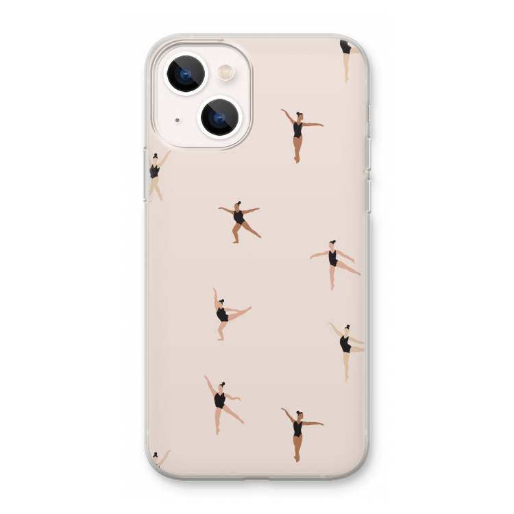 Dancing #1: iPhone 13 mini Transparant Hoesje