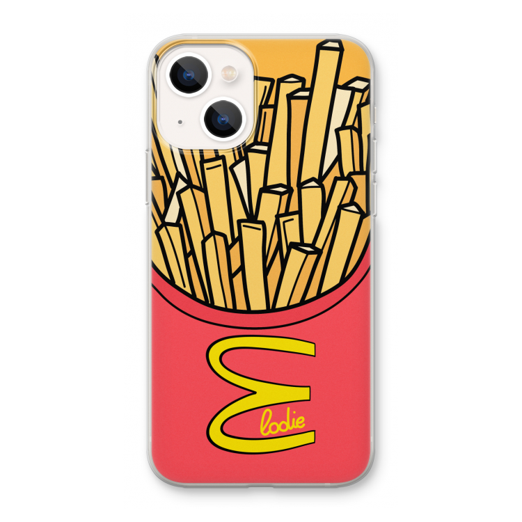 McElodie: iPhone 13 mini Transparant Hoesje