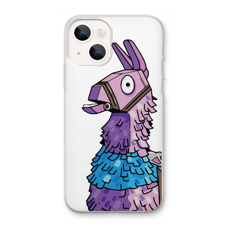 Lama: iPhone 13 mini Transparant Hoesje