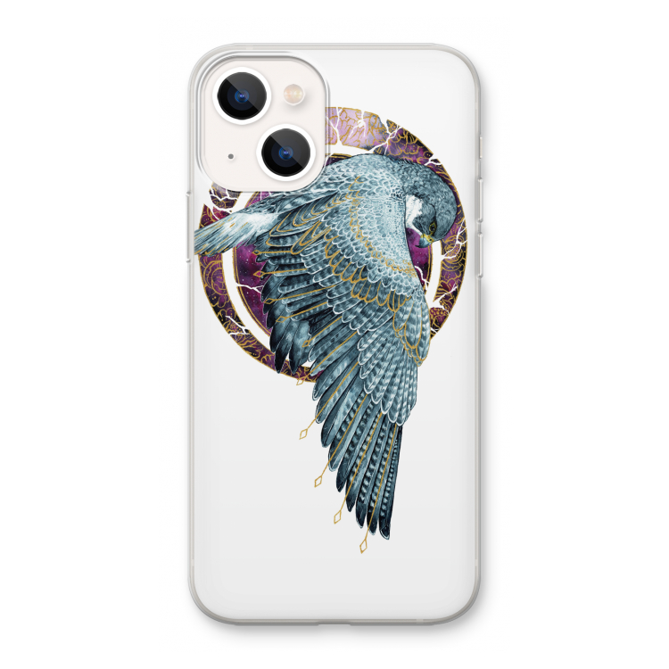 Golden Falcon: iPhone 13 mini Transparant Hoesje