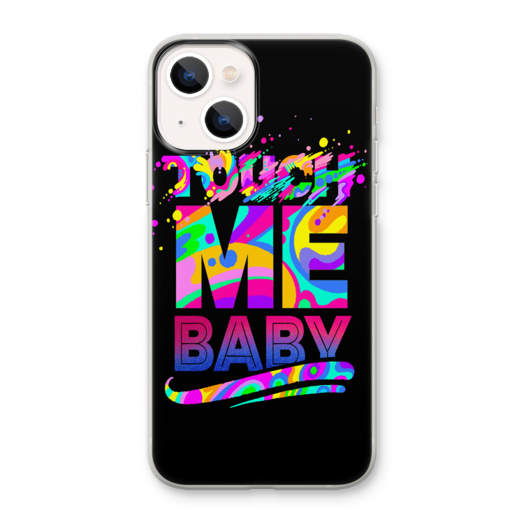 Touch Me: iPhone 13 mini Transparant Hoesje