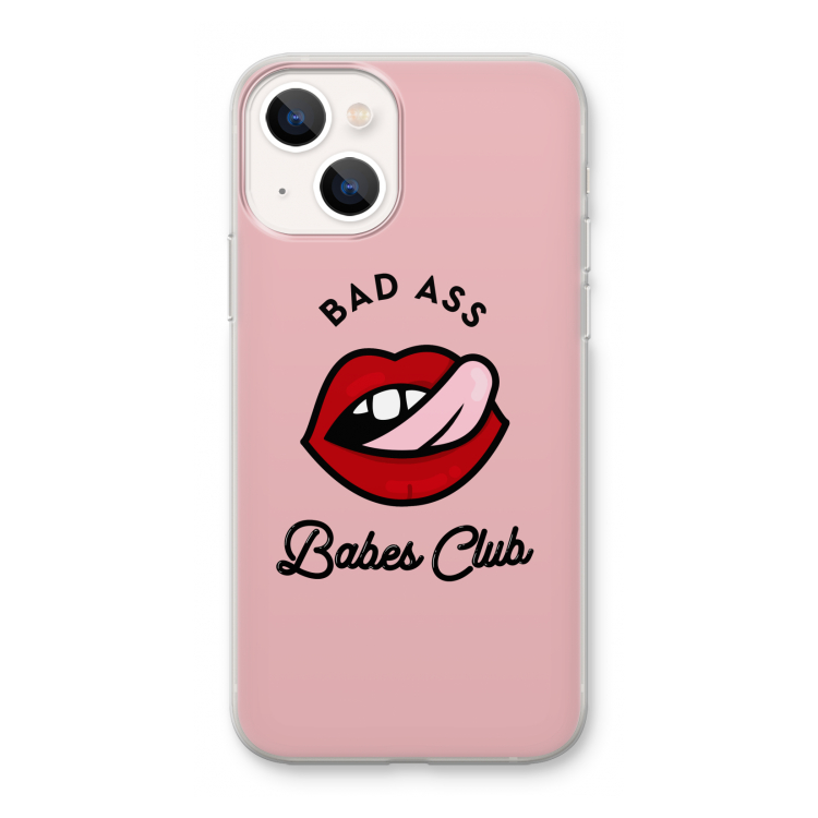 Badass Babes Club: iPhone 13 mini Transparant Hoesje