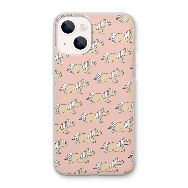 Ponys: iPhone 13 mini Transparant Hoesje