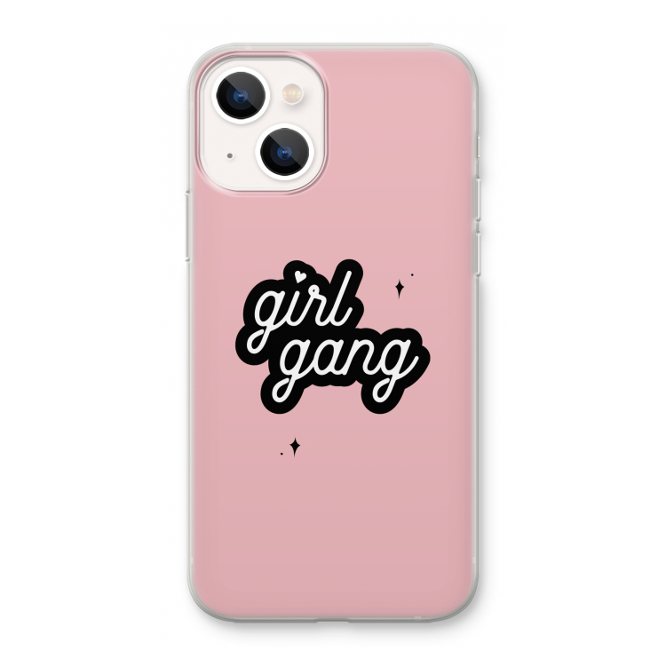 Girl Gang: iPhone 13 mini Transparant Hoesje