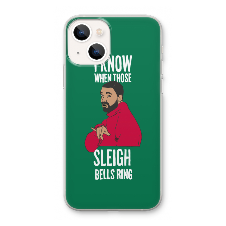 Sleigh Bells Ring: iPhone 13 mini Transparant Hoesje