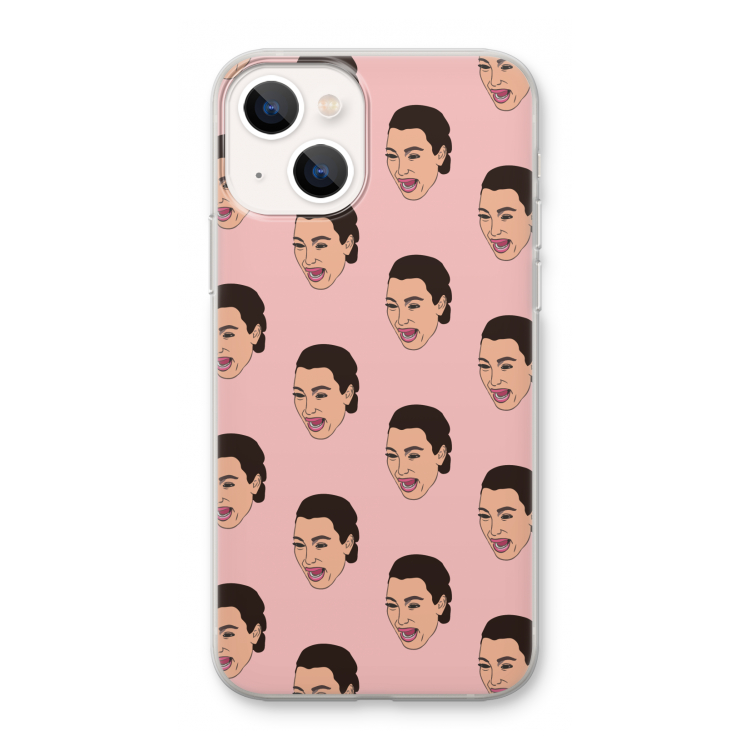 Ugly Cry Call: iPhone 13 mini Transparant Hoesje