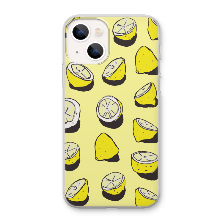 When Life Gives You Lemons...: iPhone 13 mini Transparant Hoesje