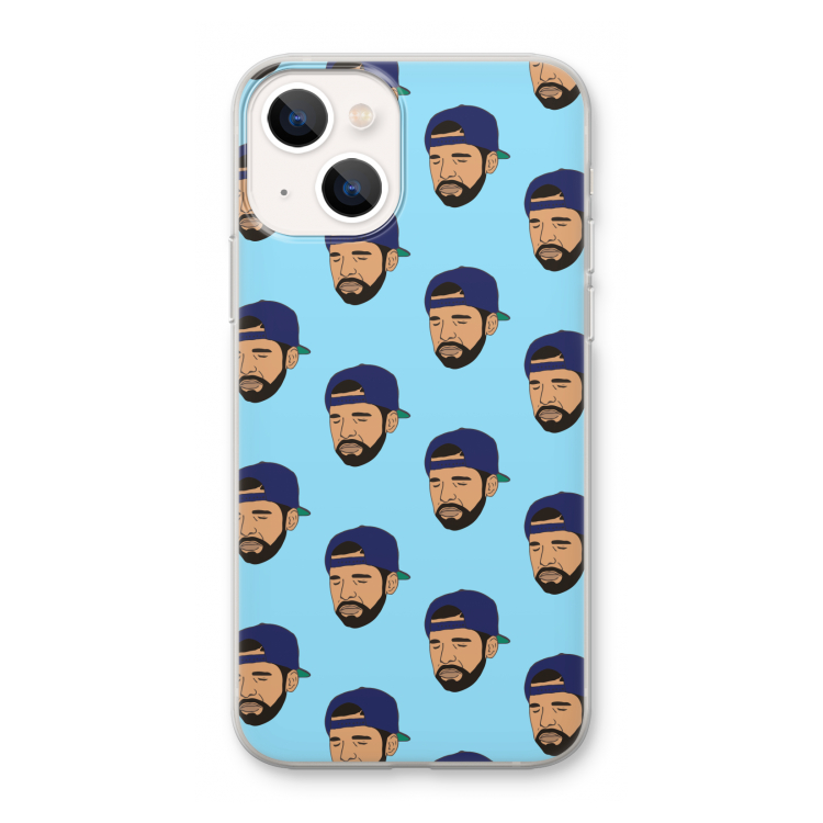 Drake Away: iPhone 13 mini Transparant Hoesje