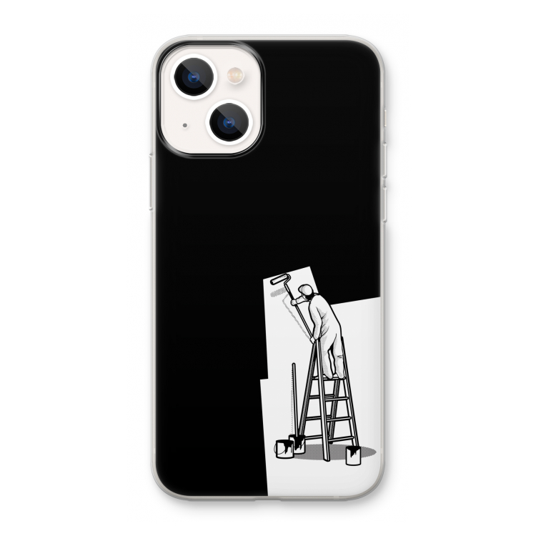 Musketon Painter: iPhone 13 mini Transparant Hoesje