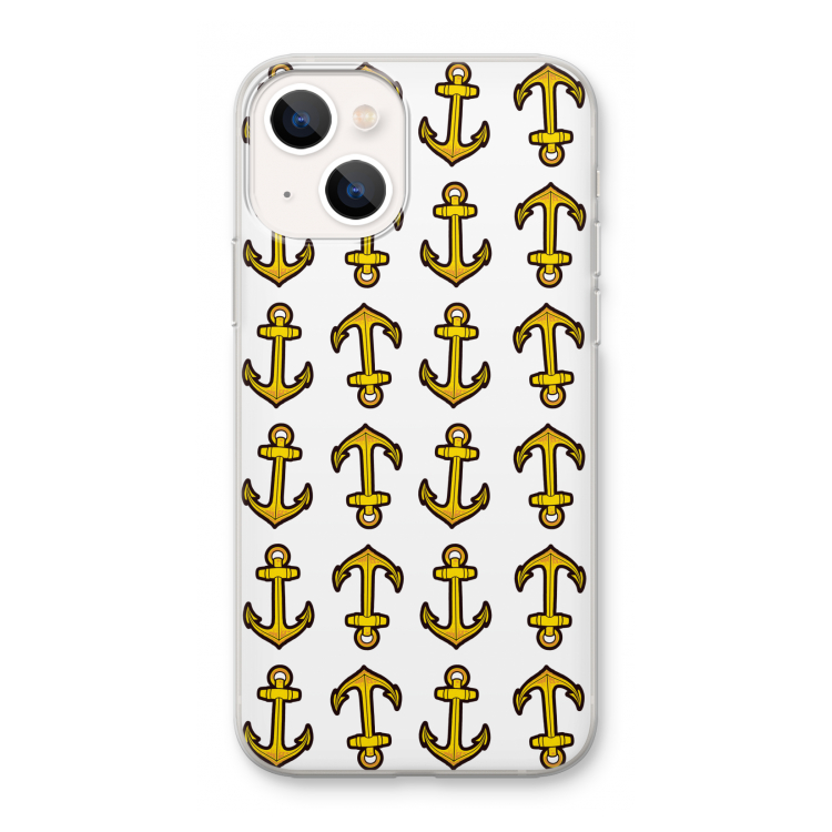 Musketon Anchor: iPhone 13 mini Transparant Hoesje