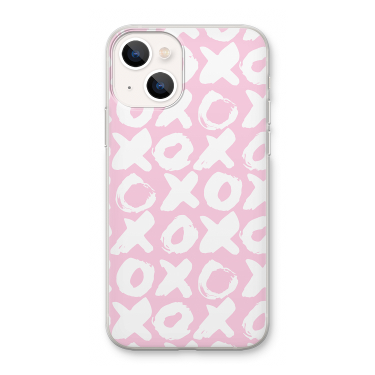 XOXO: iPhone 13 mini Transparant Hoesje