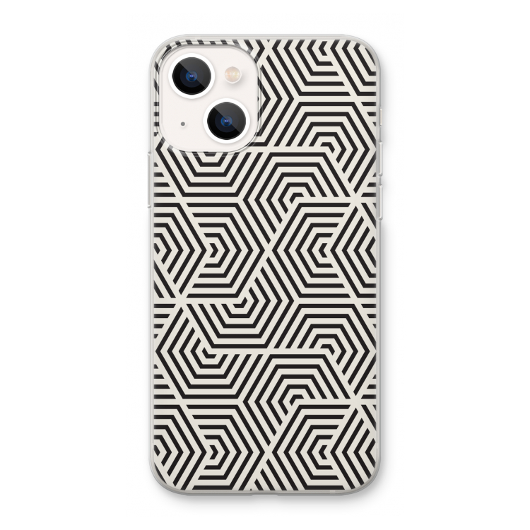 Magic pattern: iPhone 13 mini Transparant Hoesje