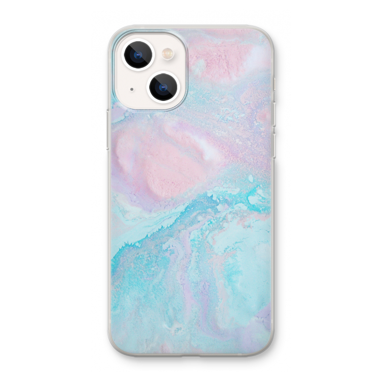 Fantasie pastel: iPhone 13 mini Transparant Hoesje