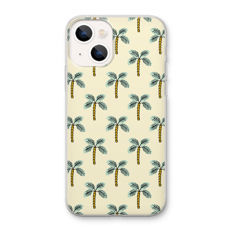 Paradise: iPhone 13 mini Transparant Hoesje