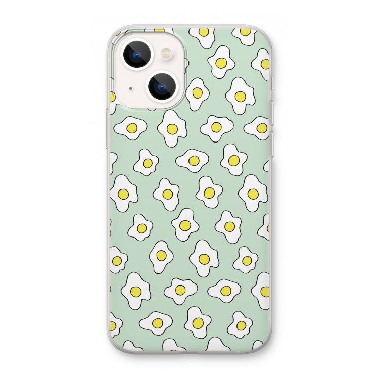 Spiegeleitjes: iPhone 13 mini Transparant Hoesje