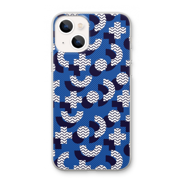 8-bit N°5: iPhone 13 mini Transparant Hoesje