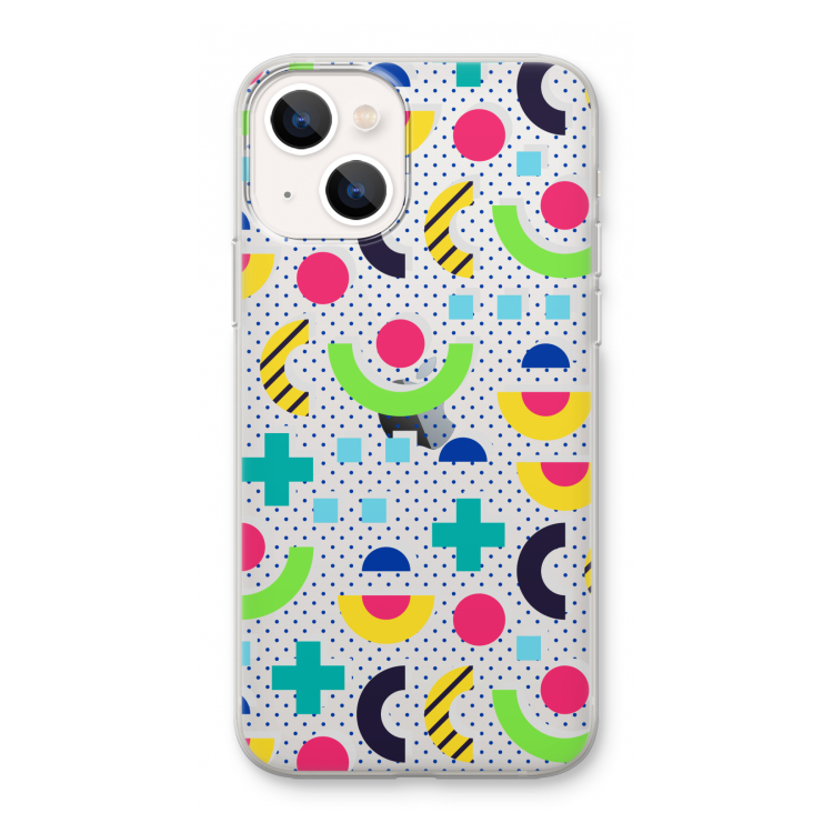8-bit N°1: iPhone 13 mini Transparant Hoesje