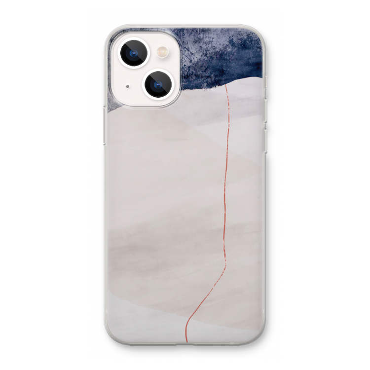 Stone White: iPhone 13 mini Transparant Hoesje