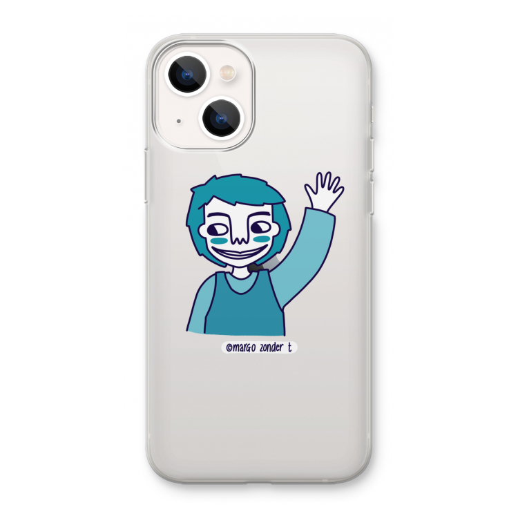 Zwaai: iPhone 13 mini Transparant Hoesje