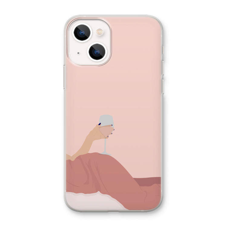 Wine: iPhone 13 mini Transparant Hoesje