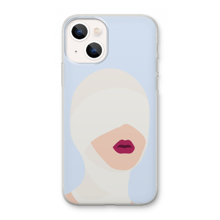 Incognito: iPhone 13 mini Transparant Hoesje