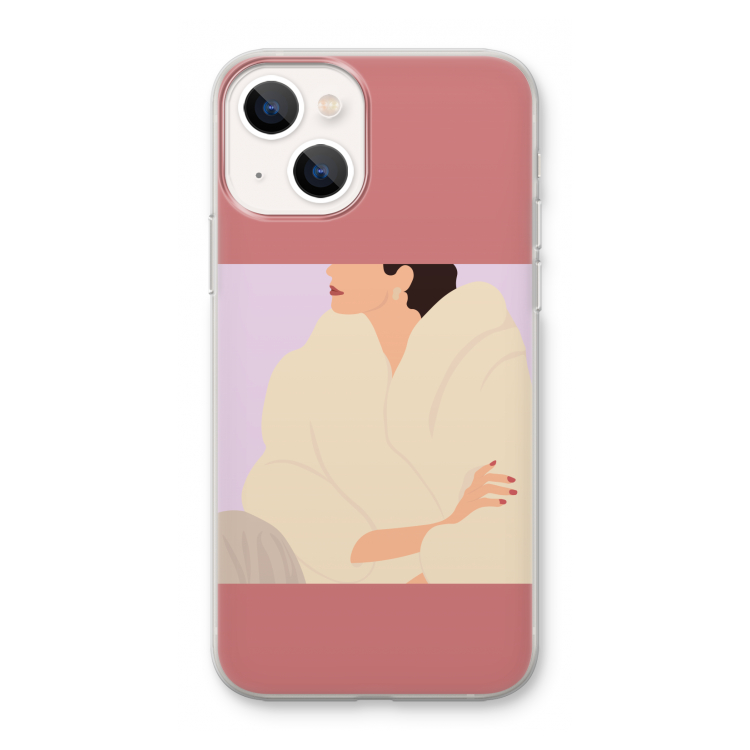 Cosy: iPhone 13 mini Transparant Hoesje