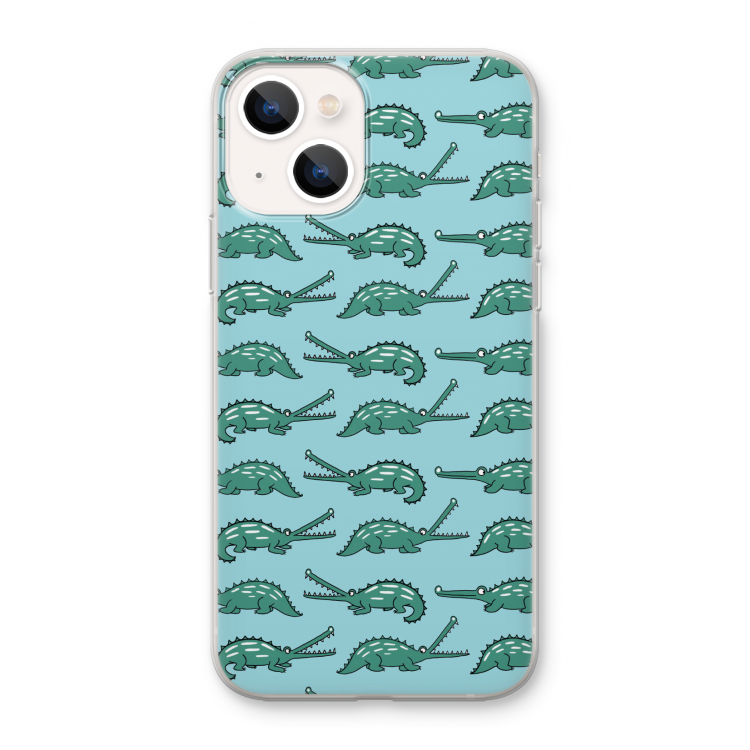 Kroko: iPhone 13 mini Transparant Hoesje