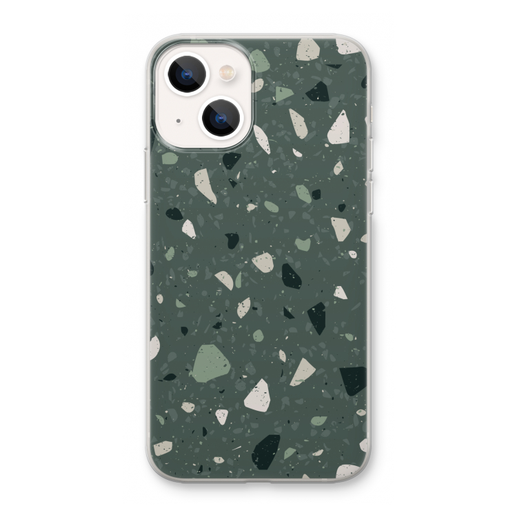 Terrazzo N°19: iPhone 13 mini Transparant Hoesje