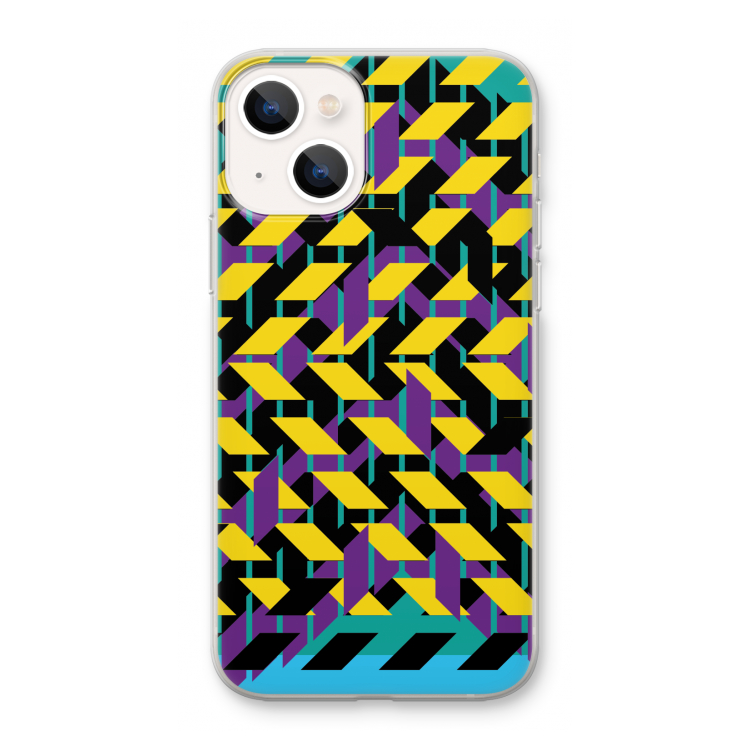 Skew Bee 3: iPhone 13 mini Transparant Hoesje