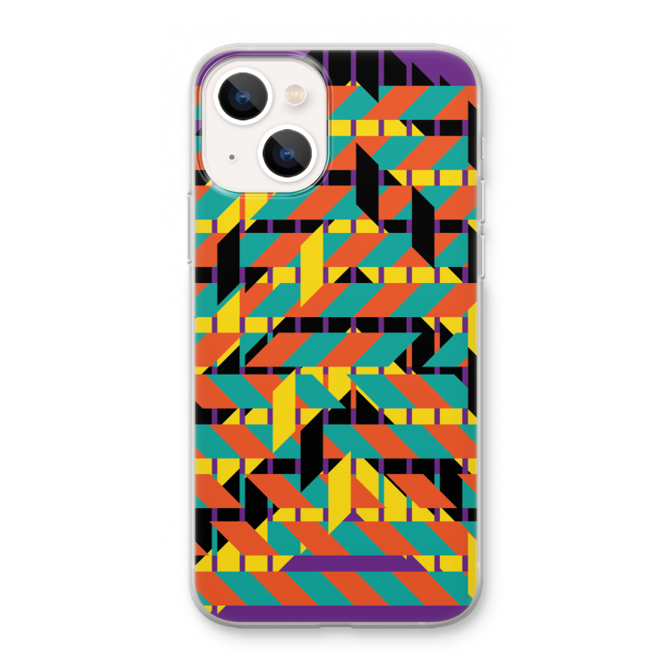 Skew Bee 2: iPhone 13 mini Transparant Hoesje