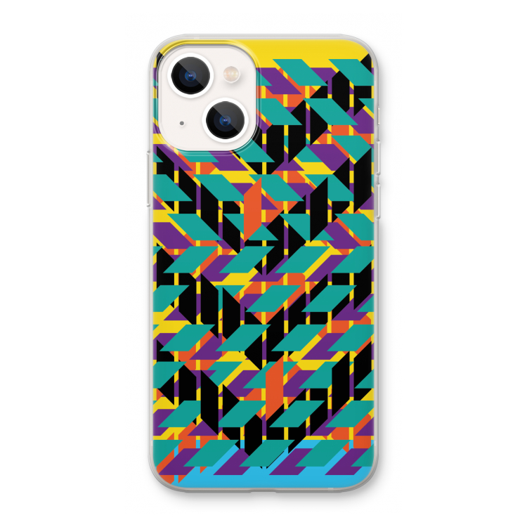 Skew Bee 1: iPhone 13 mini Transparant Hoesje